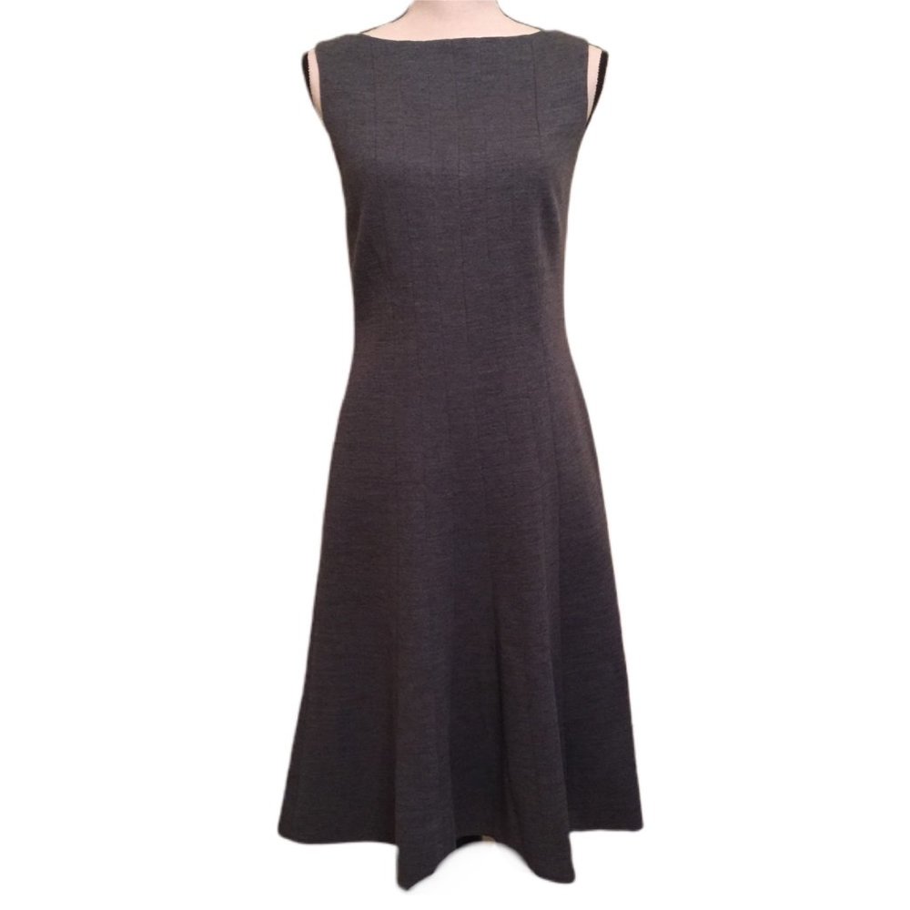 Host Pick🌺 Talbots Gray Sleeveless Dress Size 8